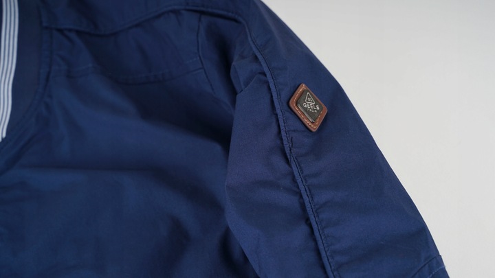 Męska kurtka przejściowa bomberka bez kaptura czerwony WX052 _XL