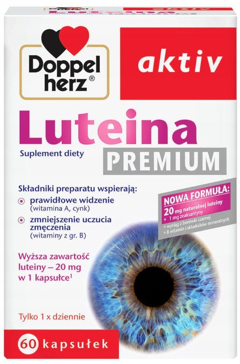 Doppelherz aktiv Luteina Premium wzrok oczy 60kaps