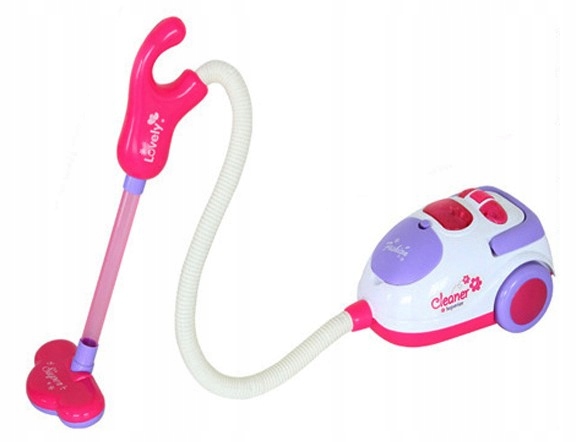 ZESTAW DO SPRZĄTANIA dla dzieci ODKURZACZ WCIĄGA WÓZEK MOP MIOTŁA SPRAY