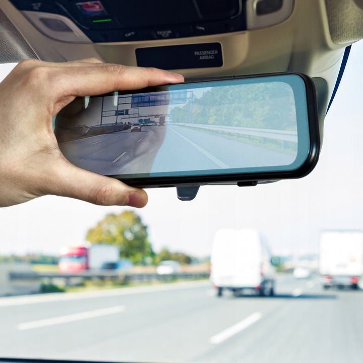 WIDEOREJESTRATOR SAMOCHODOWY LUSTERKO Full HD G SENSOR KAMERA COFANIA