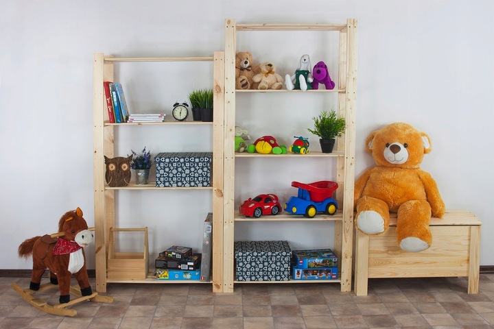 Skrzynia sosnowa skrzynia balkonowa ogrodowa Drewniany kufer na zabawki EKO