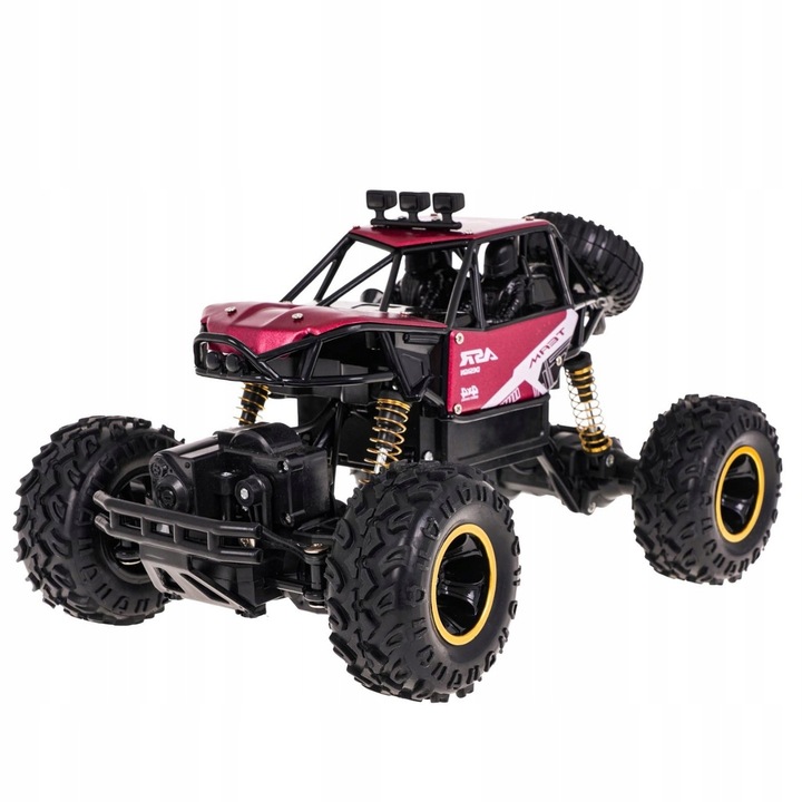 SAMOCHÓD ZDALNIE STEROWANY AUTO AUTKO TERENOWE 4X4 NA PILOTA R/C METAL 1:16