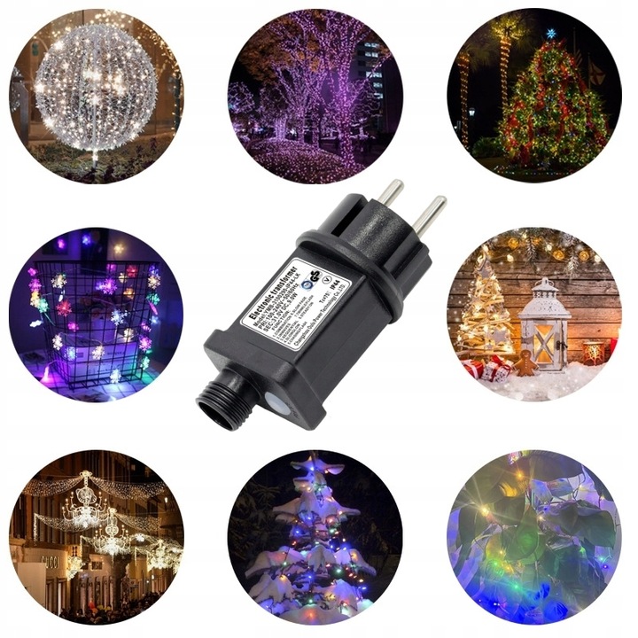 ZASILACZ 9W 31V LAMPKI LED PROGRAMATOR zasilacz do kompletów choinkowych