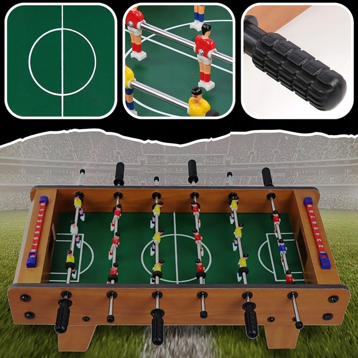 PIŁKARZYKI STOŁOWE PIŁKA NOŻNA STÓŁ DO PIŁKARZYKÓW 18 ZAWODNIKÓW