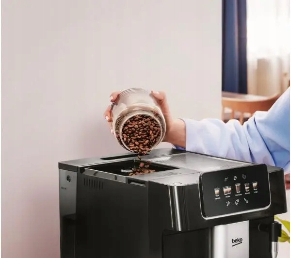 Ekspres ciśnieniowy Beko CaffeExperto CEG7302B - automatyczny 1350W Czarny