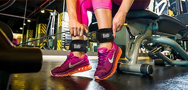 OPASKI TRENINGOWE NA KOSTKĘ KOSTKI SIŁOWNIĘ DO WYCIĄGU ATLASU ZESTAW 2 SZT