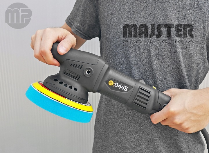 POLERKA SAMOCHODOWA SZLIFIERKA MIMOŚRODOWA DA + 4x GĄBKA +PASTA MENZERNA X3