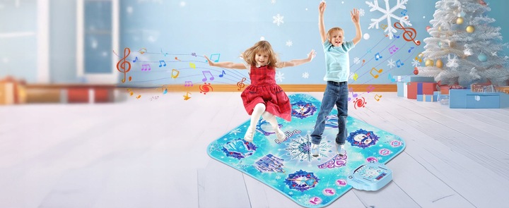 MATA DO TAŃCZENIA MUZYCZNA TANECZNA DLA DZIECI GRA INTERAKTYWNA TAŃCA ZABAW