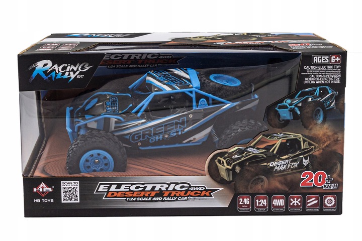 SAMOCHÓD ZDALNIE STEROWANY TERENOWY RC BUGGY Auto na Pilota Terenowe 4x4