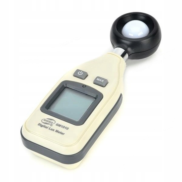 LUKSOMIERZ LUXOMETR MIERNIK NATĘŻENIA ŚWIATŁA OŚWIETLENIA ŚWIATŁOMIERZ LCD