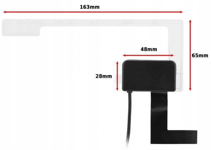 ANTENA,TUNER DAB+ DEDYKOWANY ADAPTER DO RADIA Z SYSTEMEM ANDROID USB, SMA