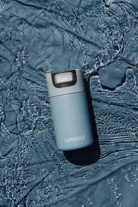 Kambukka kubek termiczny Etna 300ml Breezy Blue termos na kawe podróżny