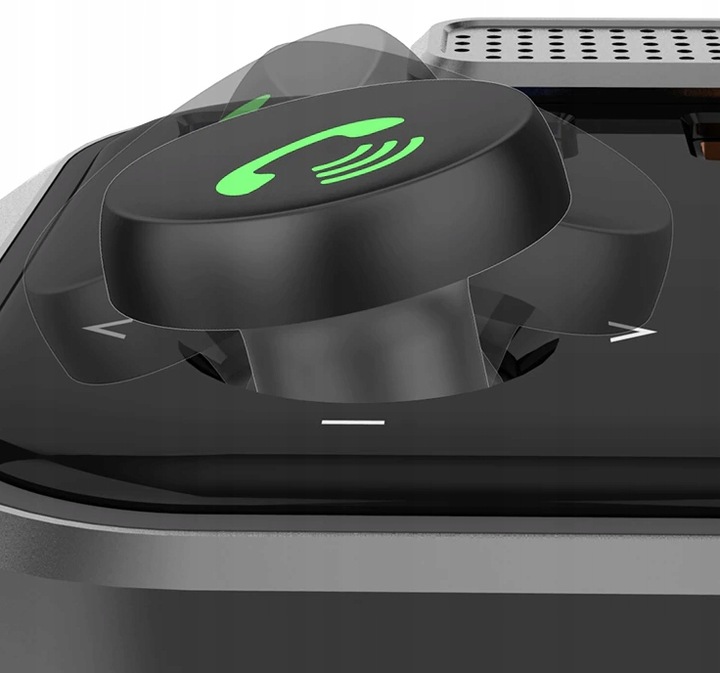 TRANSMITER FM BLUETOOTH SZYBKA ŁADOWARKA QC USB PD