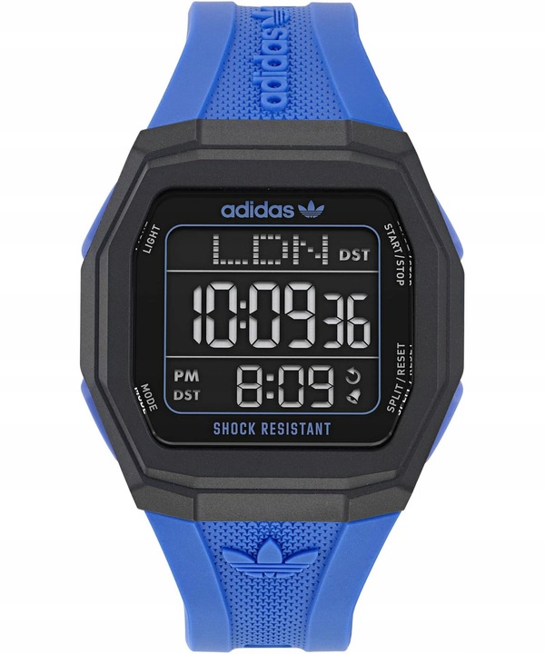 Adidas Męskie Zegarek AOST24565 Niebieski