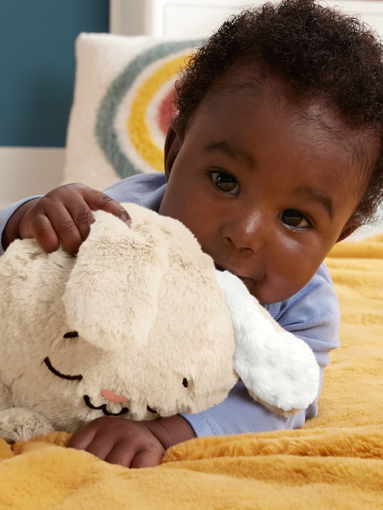 Fisher-Price Śpiący Króliczek Przytulanka z ruchem dla niemowląt 0+ HXG97