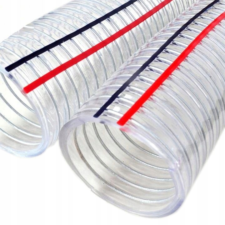 WĄŻ SSAWNY 8m SSĄCY TŁOCZNY ZBROJONY DRUTEM do POMPY HYDROFORÓW 2"cale