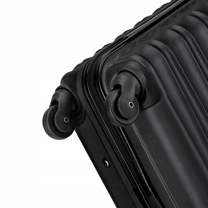 Walizka duża z ABS-u WITTCHEN 56-3A-313-11 czarna lekka wytrzymała twarda