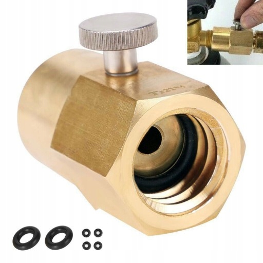 PRZETOCZKA Z GWINTAMI do SODASTREAM CO2 ADAPTER TR21-4