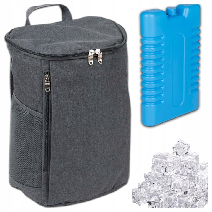 Plecak Termiczny Chłodzący Termoizolacyjny Lodówka Plażowy Torba + Wkład