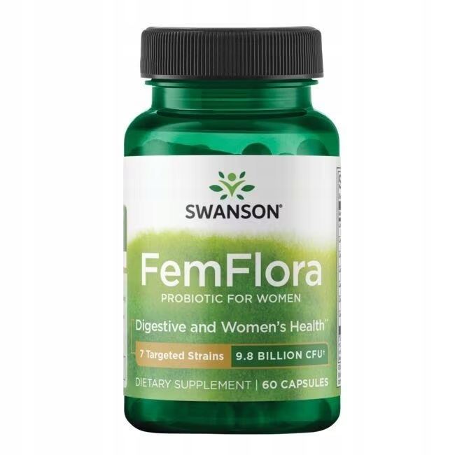 SWANSON FEMFLORA 60K PROBIOTYKI DLA KOBIET