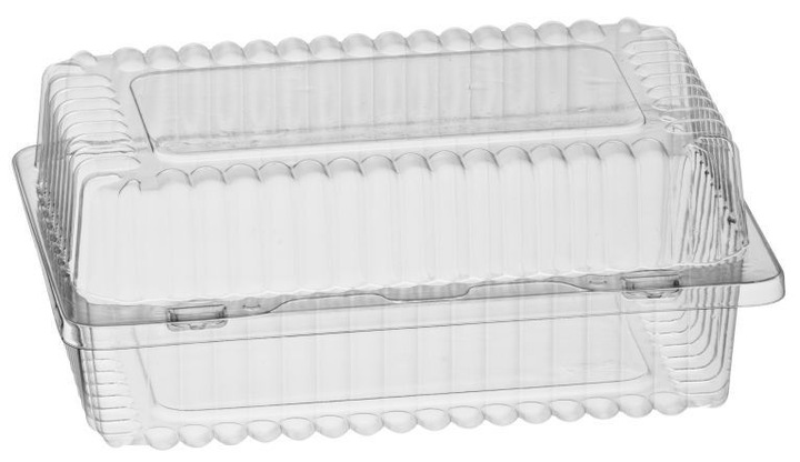 Pojemnik na Ciasto Opakowanie Cukiernicze Przezroczyste Zamykane 50 szt.