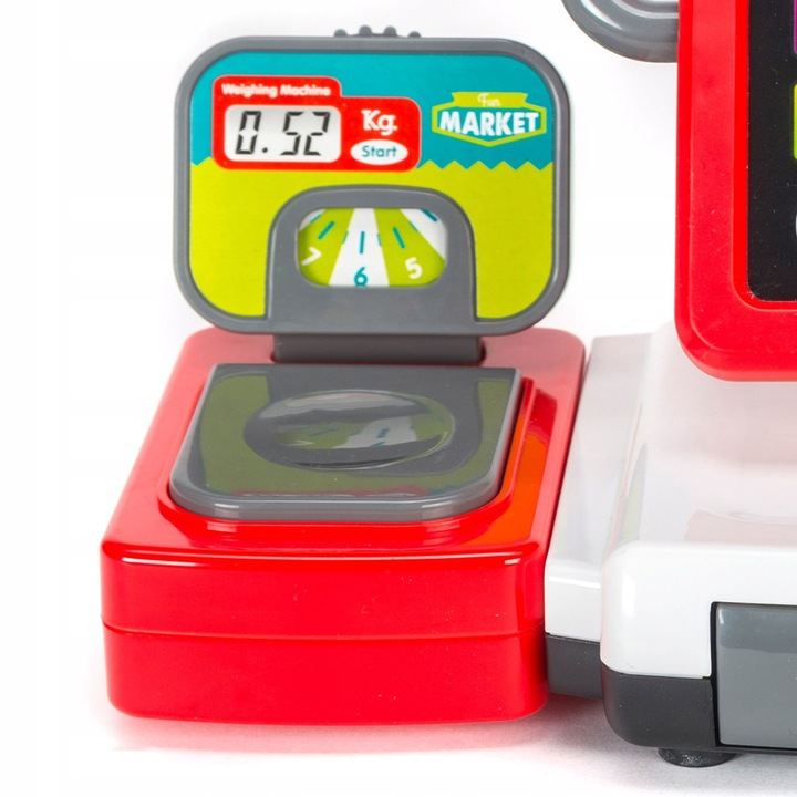 Kasa sklepowa Fiskalna XL interaktywna dla dzieci + akcesoria MATADI