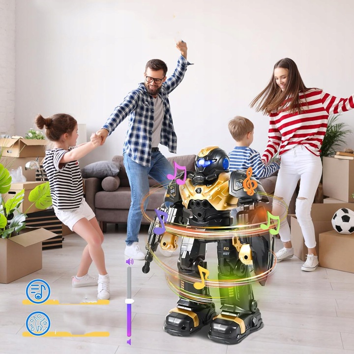 INTELIGENTNY ROBOT RC ZDALNIE STEROWANY TAŃCZY DLA DZIECI Z SENSOREM GESTÓW