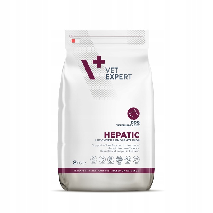 Vet Expert Hepatic Sucha Karma Weterynaryjna Dla Psa 2kg