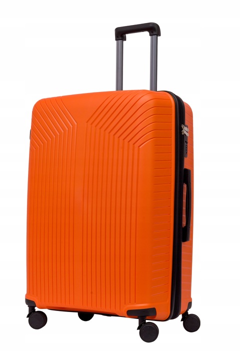 Komplet Wytrzymałych Walizek Podróżnych BAGIA Z Polipropylenu + GRATIS