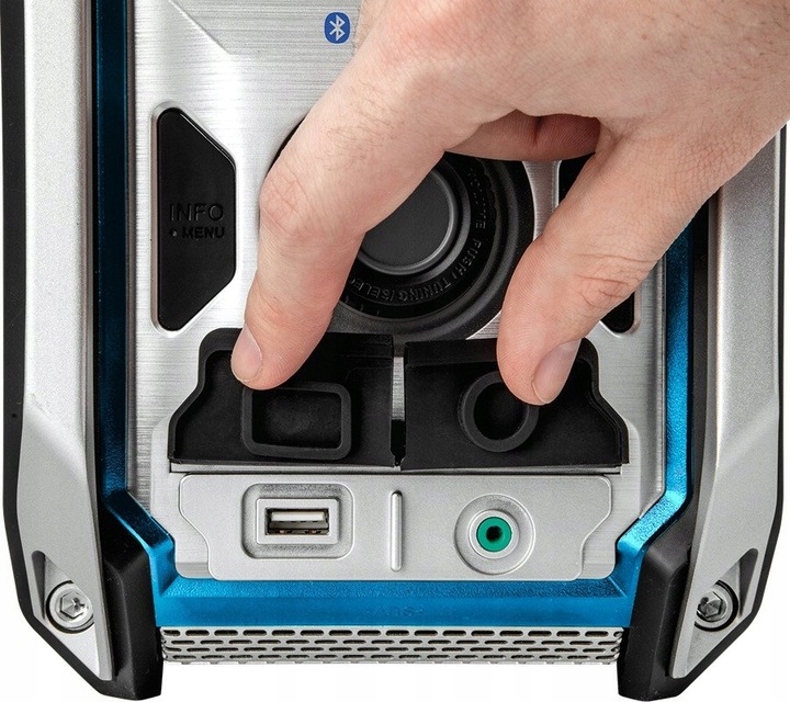 Radio budowlane Makita DMR114 10,8/14,4/18V BLUETOOTH 5,0 AUX USB