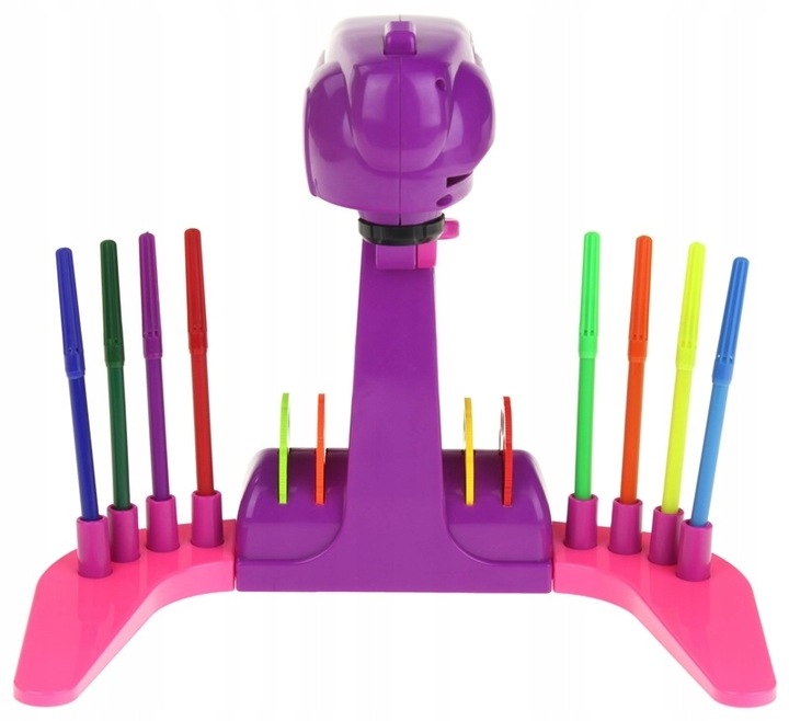 Projektor Rzutnik do Rysowania 32 Slajdy Mazaki Flamaster Szablony