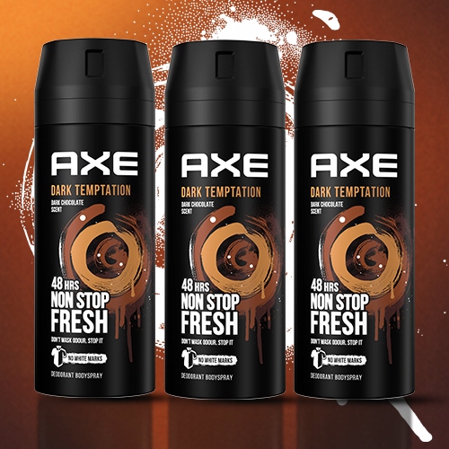 AXE Dark Temptation dezodorant 3x150 ml DEO