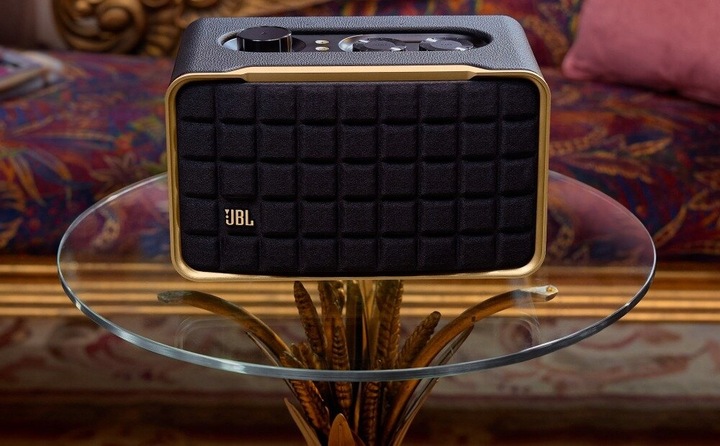 NOWY ORYGINALNY GŁOŚNIK JBL AUTHENTICS 200 90W BLUETOOTH 5.3 CZARNY