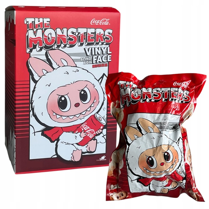 LAFUFU THE MONSTERS COCACOLA MASKOTKA NIESPODZIANKA SURPRISE BRYLOK ZABAWKA