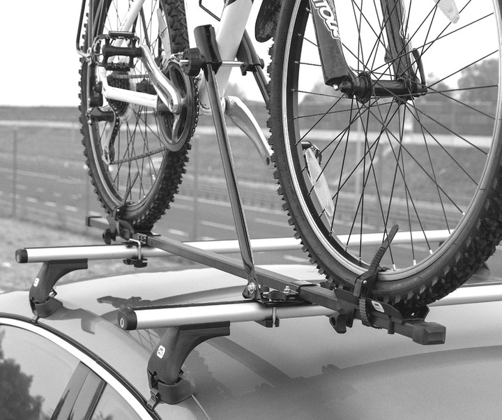 MOCNY UCHWYT ROWEROWY BAGAŻNIK NA DACH ROWER AMOS