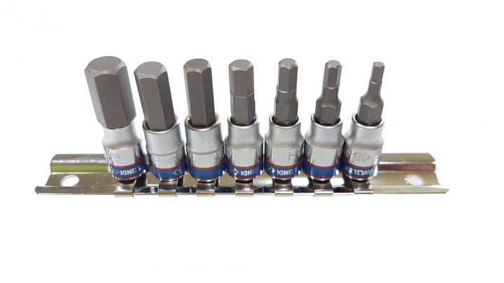 Zestaw kluczy nasadowych King Tony 2127PR