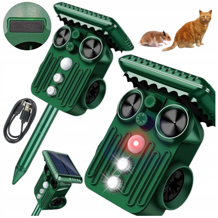 ODSTRASZACZ zwierząt KOTÓW PSÓW PTAKÓW DZIKÓW DUŻY