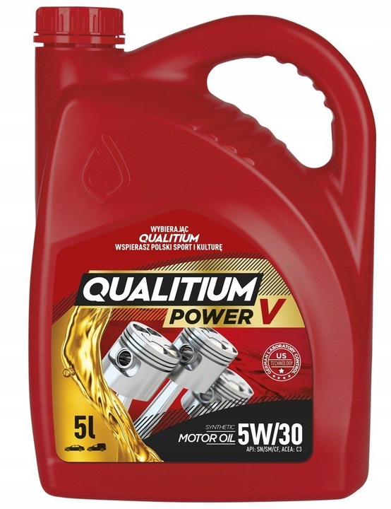 OLEJ 5W-30 POWER V 5L QUALITIUM