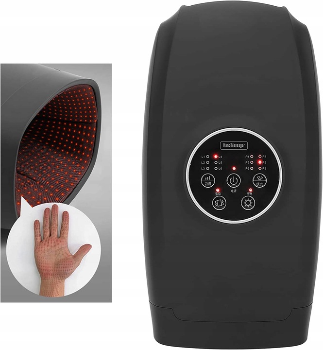 Masażer RĄK ZIMNYCH DŁONI NADGARSTKÓW RZS BÓL UDAR SHAITSU PRESOTERAPIA