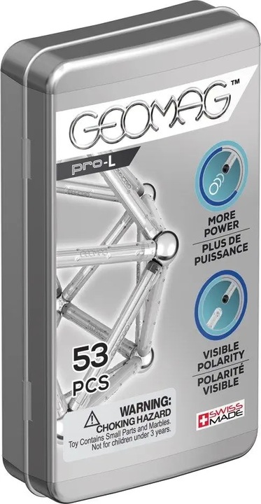 Geomag PRO-L GEO-040 klocki magnetyczne 53 elementy