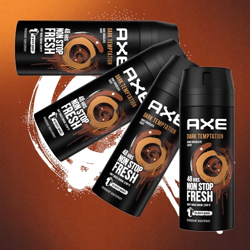 AXE Dark Temptation dezodorant 4x150 ml DEO