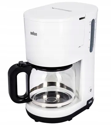 Ekspres do kawy przelewowy Braun KF1100 WH (NK)