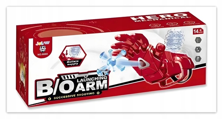 PISTOLET AUTOMATYCZNY NA KULKI ŻELOWE WODNE KARABIN DUŻY GUN IRON MAN