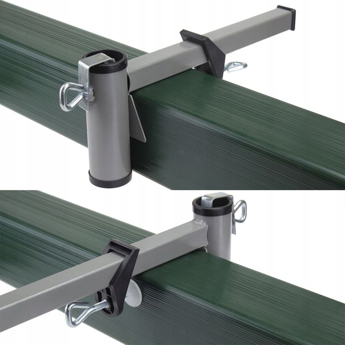 Uchwyt do parasola na murek, do 35 mm szary