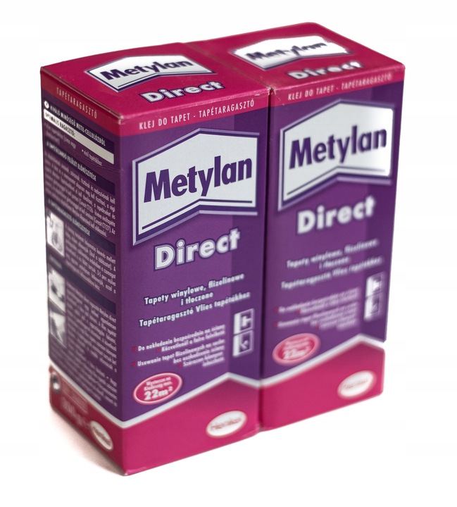 Klej do tapet na podkładzie flizelinowym, na flizelinie Metylan Direct 400g