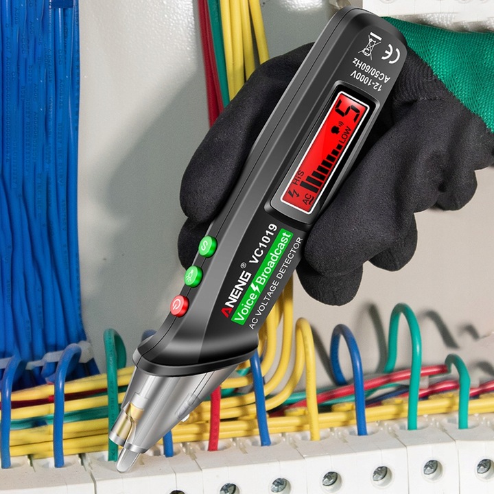 PRÓBNIK NAPIĘCIA TESTER BEZDOTYKOWY ANENG VC1019