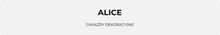 Gwiazda wisząca biała LED ALICE 60 cm na baterie na zewnątrz
