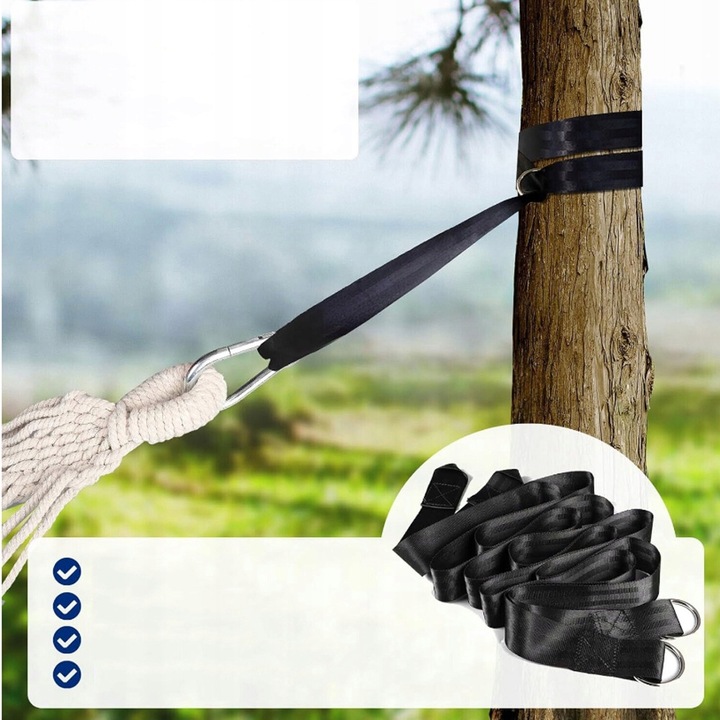 DUŻY HAMAK DWUOSOBOWY XXXL OGRODOWY MOCNY PŁÓCIENNY HAMAK 150X200CM