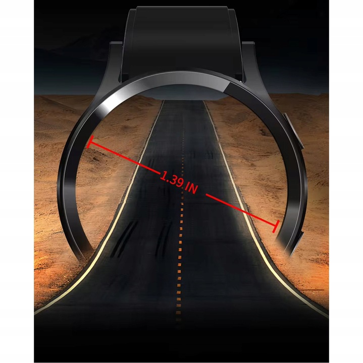 ZEGAREK MĘSKI SMARTWATCH MĘSKI POLSKIE MENU ROZMOWY BLUETOOTH CALL WATCH