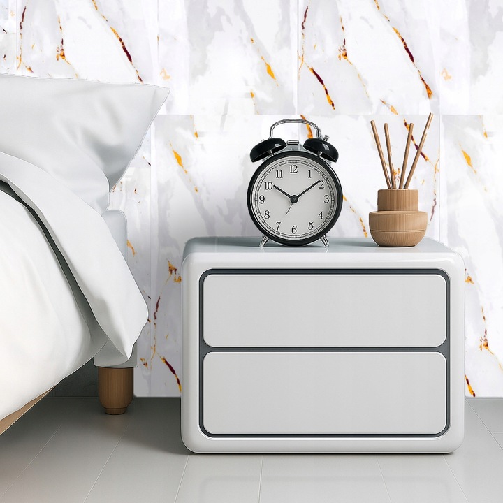 x10 SAMOPRZYLEPNY PANEL ŚCIENNY MARMUR PCV LAMINAT POŁYSK 3D Płytki 30x60